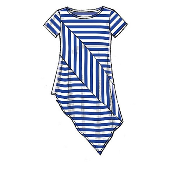 McCall's M7323 Misses XS to M Tops and Tunics Uncut Sewing Pattern New - Picture 4 of 8